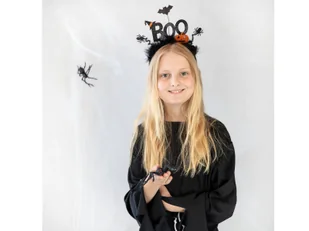 Opaska Boo Dynia na Halloween - 1 szt. - Halloween - miniaturka - grafika 1