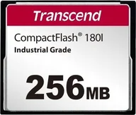 Karty pamięci - Karta Transcend CF180I Compact Flash 256 MB TS256MCF180I - miniaturka - grafika 1