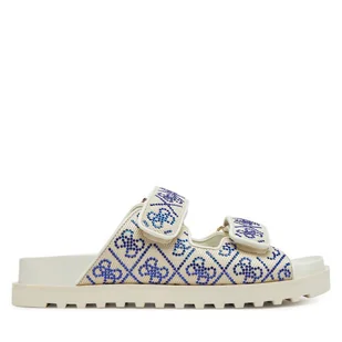 Klapki Guess FLJFDZ FAB19 Écru - Klapki i japonki damskie - miniaturka - grafika 1
