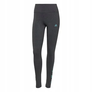 Legginsy damskie adidas Loungwear Essentials szare H07784 XS - Legginsy - miniaturka - grafika 1