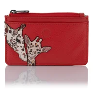 Portfele - Portfel damski na bilon i karty Żyrafy Yoshi Y1219 - miniaturka - grafika 1