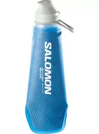 Kuchnie turystyczne i akcesoria - Bidon izolowany Salomon Soft Flask 400 ml - clear blue - miniaturka - grafika 1