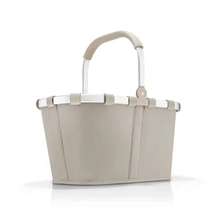 Koszyk CARRYBAG, herringbone sand, Reisenthel - Torby i wózki na zakupy - miniaturka - grafika 1