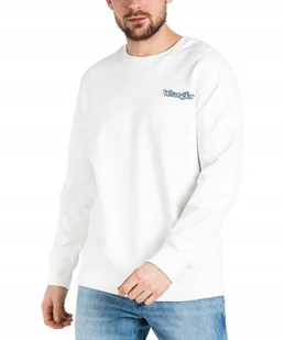 Bluza Wrangler GRAPHIC CREW W652I4W02 WornWhit XXL - Bluzy męskie - miniaturka - grafika 1