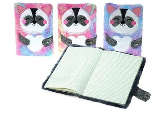 Notes A5/40K z okładką pluszową MIX - Notesy i bloczki - miniaturka - grafika 1