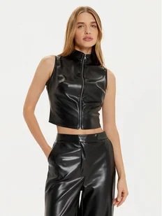 Guess Kamizelka Vixen W4PH0D WF8Q0 Czarny Regular Fit - Kamizelki damskie - miniaturka - grafika 1