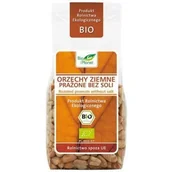 Zdrowa żywność - Bio Planet orzechy ziemne prażone bez soli, produkt rolnictwa ekologicznego 150g - miniaturka - grafika 1
