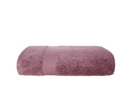 Ręczniki - Ręcznik Fashion 50x100 cm różowy 550g/m2 z bordiurą frotte bawełniany jednobarwny - miniaturka - grafika 1