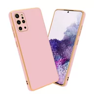 Etui i futerały do telefonów - Pokrowiec Do Samsung Galaxy S20 PLUS Etui w Glossy Róż - Złoto TPU Silikonowe Obudowa Case Cover Cadorabo - miniaturka - grafika 1