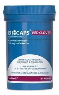 ForMEDS Red Clover Extract Z czerwonej koniczyny 60 x Bi okaps / 300 mg - Witaminy i minerały - miniaturka - grafika 1