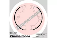 Szczęki hamulcowe - Szczęki hamulcowe ZIMMERMANN 10990.156.5 4654060060 - miniaturka - grafika 1