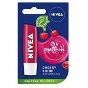 Szminki - Nivea Fruity Shine Cherry pomadka do ust - miniaturka - grafika 1