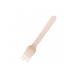 WIDELEC DREWNIANY 18,6CM 100SZTUK - Widelce - miniaturka - grafika 1