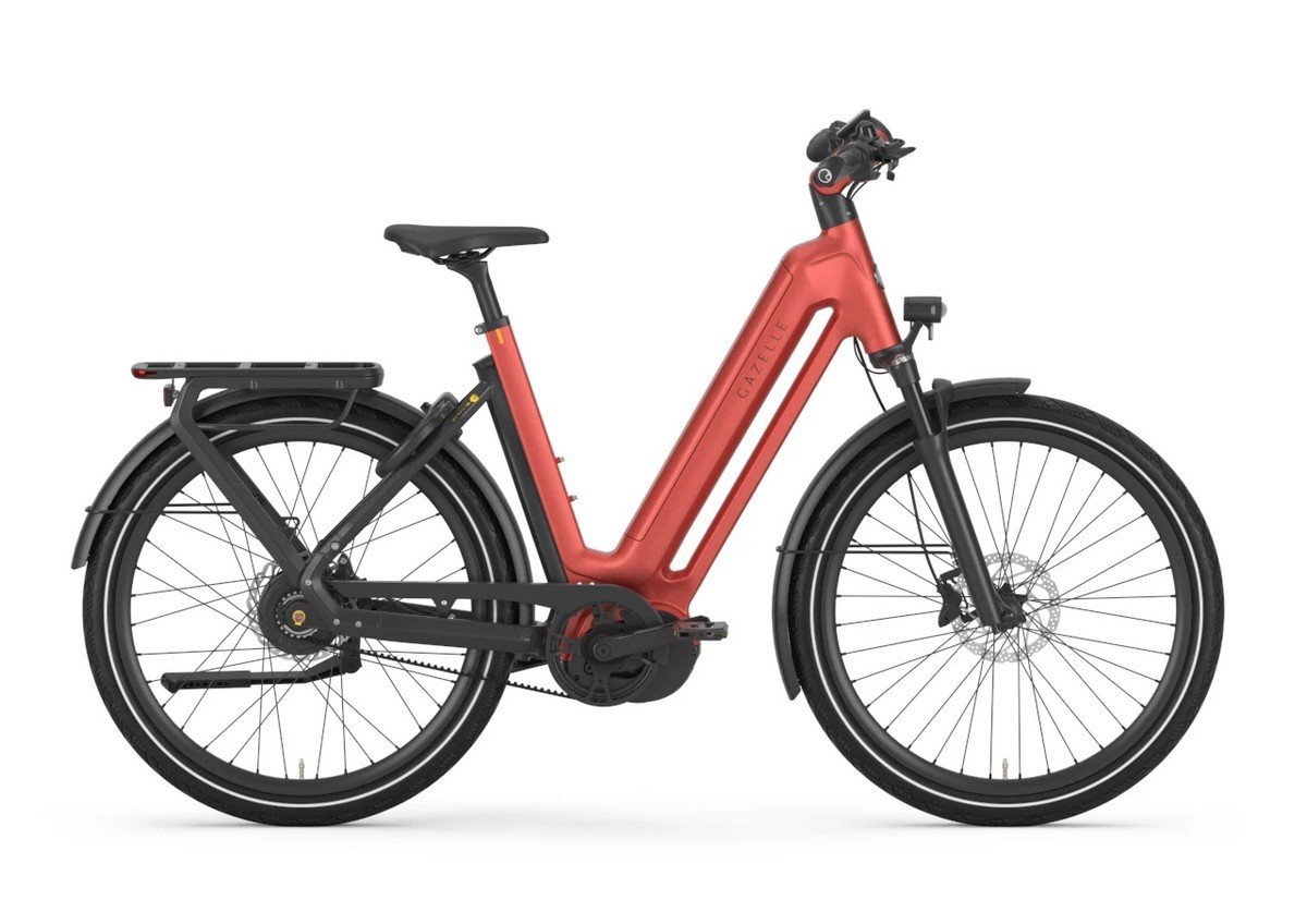 Rower elektryczny Gazelle Eclipse C380 L55 orange 750 Wh UBEZPIECZENIE