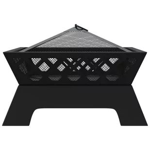 Palenisko z pogrzebaczem, 50 cm, XXL, stal Lumarko! - Paleniska ogrodowe - miniaturka - grafika 4