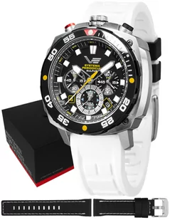 Zegarek Zegarek Vostok Europe VK67-650E725SW Systema Periodicum Sulfur - Zegarki męskie - miniaturka - grafika 1