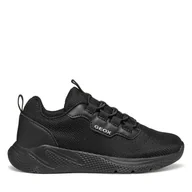 Buty dla chłopców - Sneakersy Geox J Sprintye Boy J46GBA 01454 C9999 M Czarny - miniaturka - grafika 1