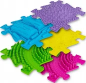 Zabawki interaktywne dla dzieci - Mata Ortopedyczna Zestaw 5 Puzzli Orto Sensoryka - miniaturka - grafika 1