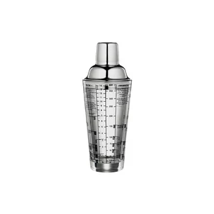 Cilio shaker z przepisami, szkło/stal nierdzewna 0,4 l CI-200300 - Pozostałe akcesoria barmańskie - miniaturka - grafika 1