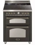 Kuchenki elektryczne - Kuchnia z płytą indukcyjną LOFRA DOLCEVITA 70 NERO MATT RNMUD76MFTE/4i/Bronze - miniaturka - grafika 1