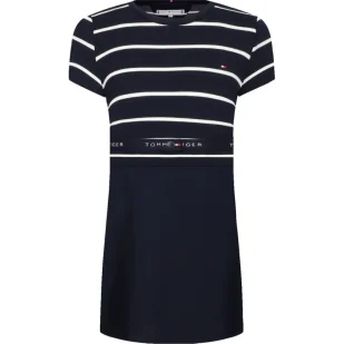 Tommy Hilfiger Sukienka - Sukienki i spódniczki dla dziewczynek - miniaturka - grafika 1