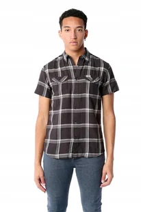 WRANGLER FLAP SHIRT FADED BLACK W5J5ORXV6 S - Koszule męskie - miniaturka - grafika 1