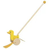 Pchacze - Drewniana kaczka Elli na patyku Goki - zabawka - miniaturka - grafika 1