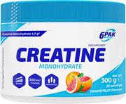 Kreatyna - 6PAK Creatine Monohydrate 300 g Jar Grapefruit (5902811814553) - miniaturka - grafika 1