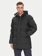 Kurtki i kamizelki sportowe męskie - Helly Hansen Kurtka zimowa Alby Puffy 54133 Czarny Regular Fit - miniaturka - grafika 1