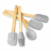 Przybory do gotowania - Komplet 5 Przyborów Kuchennych Tadar Silico Case Szary - miniaturka - grafika 1
