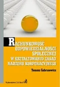 Finanse, księgowość, bankowość - Rachunkowość odpowiedzialności społecznej w kształtowaniu zasad nadzoru korporacyjnego - miniaturka - grafika 1