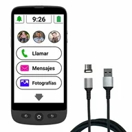Telefony komórkowe - Swissvoice S510-M 2/16GB Czarny - miniaturka - grafika 1
