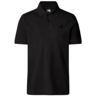 Koszulki sportowe męskie - Koszulka męska The North Face Essential Regular Polo Rozmiar: XXL / Kolor: czarny - miniaturka - grafika 1