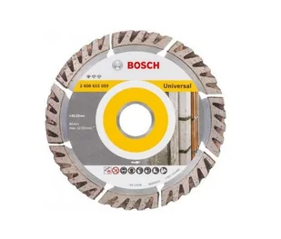 Tarcza diamentowa BOSCH turbo universal, 115 mm 2608615057 - Tarcze do pił - miniaturka - grafika 1