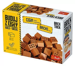 Trefl 61035 Buduj z cegły Zestaw uzupełniający 40 cegieł 61035 - Klocki - miniaturka - grafika 1