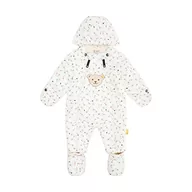 Kombinezony dla dzieci - Steiff Girls Baby Classic Outerwear Snowsuit, Cloud Dancer, 68 - miniaturka - grafika 1