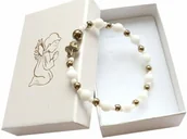 Biżuteria religijna - Różaniec na rękę - pamiątka Komunii Św., Bierzmowania - miniaturka - grafika 1