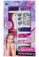 Prace ręczne dla dzieci - Zestaw koralików do nawlekania MEGA CREATIVE 543660 - miniaturka - grafika 1