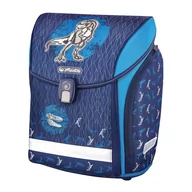 Plecaki szkolne i tornistry - Herlitz Tornister Midi Blue Dino 50013791 - miniaturka - grafika 1