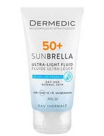 Kremy do twarzy - Dermedic Sunbrella Ultralekki krem SPF50+ skóra sucha i normalna 40ml - miniaturka - grafika 1