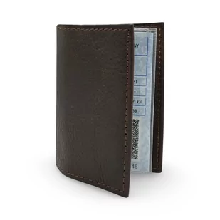 Etui na Dowód Rejestracyjny - Skóra Naturalna - Etui na dokumenty i karty - miniaturka - grafika 1