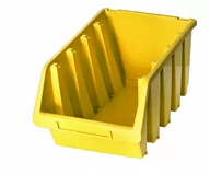 Pozostałe wyposażenie warsztatu - PATROL group Pojemnik Magazynowy Warsztatowy Ergobox 4 żółty ERG4ZOLPG001 - miniaturka - grafika 1