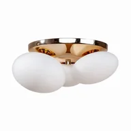 Lampy sufitowe - 1191 OMI LAMPA SUFITOWA ZŁOTY - miniaturka - grafika 1