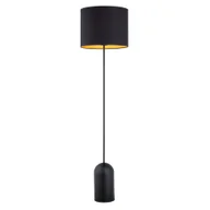 Lampy stojące - Lampa stojąca ASPEN E27 - czarny/złoty - miniaturka - grafika 1