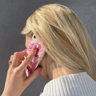 Wozinsky Marble żelowe etui pokrowiec marmur Samsung Galaxy A72 4G różowy - Etui i futerały do telefonów - miniaturka - grafika 6