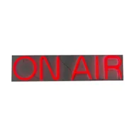Lampy ścienne - Neon LED napis ON AIR FM-WN46 Zuma Line - miniaturka - grafika 1