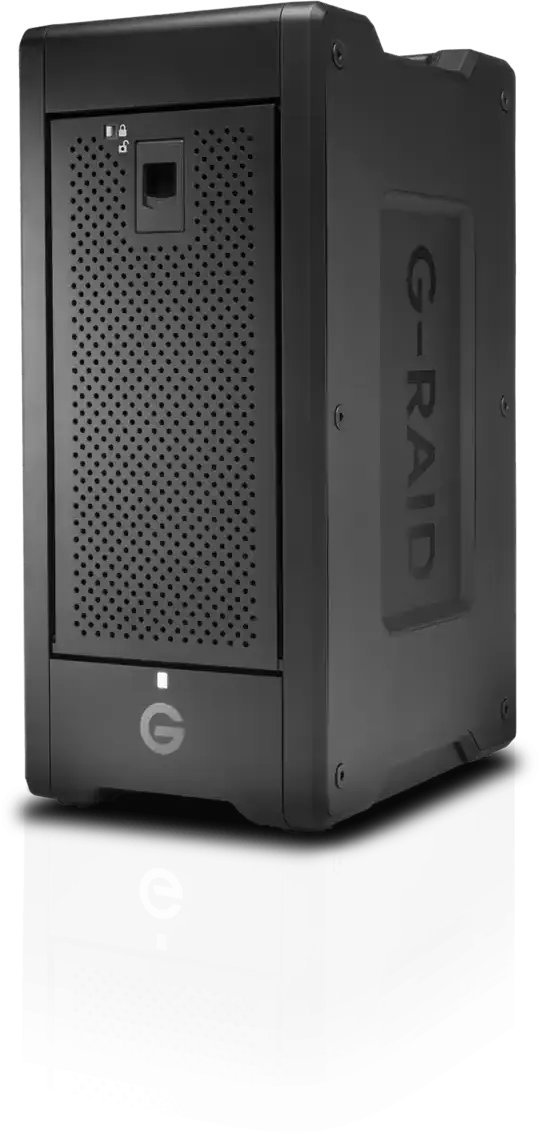 Macierz dyskowa SanDisk G-RAID SHUTTLE 8 macierz dyskowa 208 TB Desktop czarny SDPH48H-208T-MBAAB