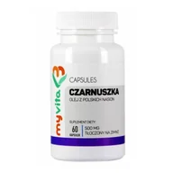 Suplementy naturalne - MyVita MYVITA OLEJ Z CZARNUSZKI 500MG 60KAPS. M764 - miniaturka - grafika 1