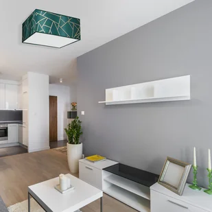 Milagro Lampa sufitowa ZIGGY GREEN Gold/Bottle green 2xE27 MLP7577 - Lampy ścienne - miniaturka - grafika 6