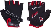 Rękawiczki rowerowe - Verso Rękawiczki rowerowe Verso SB-01-7059-D czarno-czerwone XXL - miniaturka - grafika 1